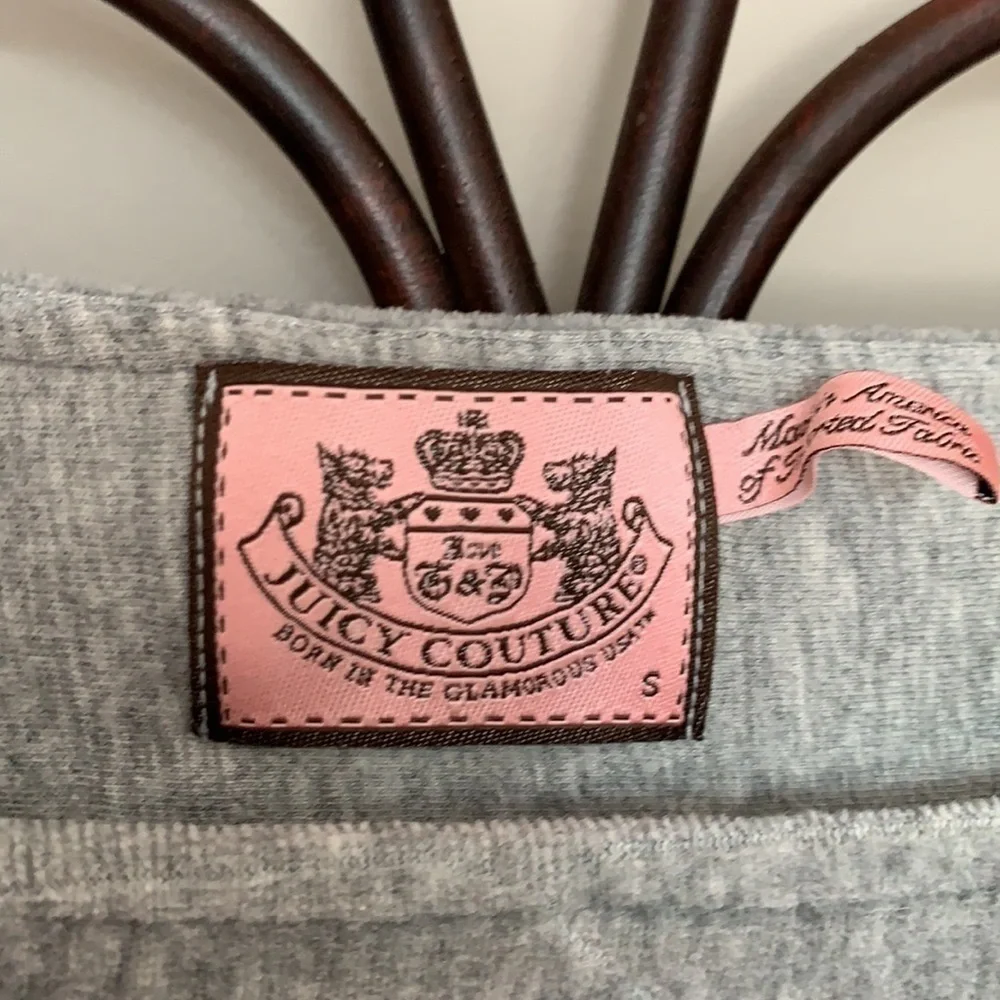 Juicy Couture chain braid velour dress